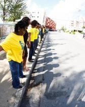 One People One Barbados Human Chain