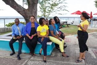 One People One Barbados Human Chain