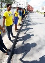 One People One Barbados Human Chain