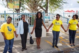 One People One Barbados Human Chain