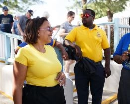 One People One Barbados Human Chain